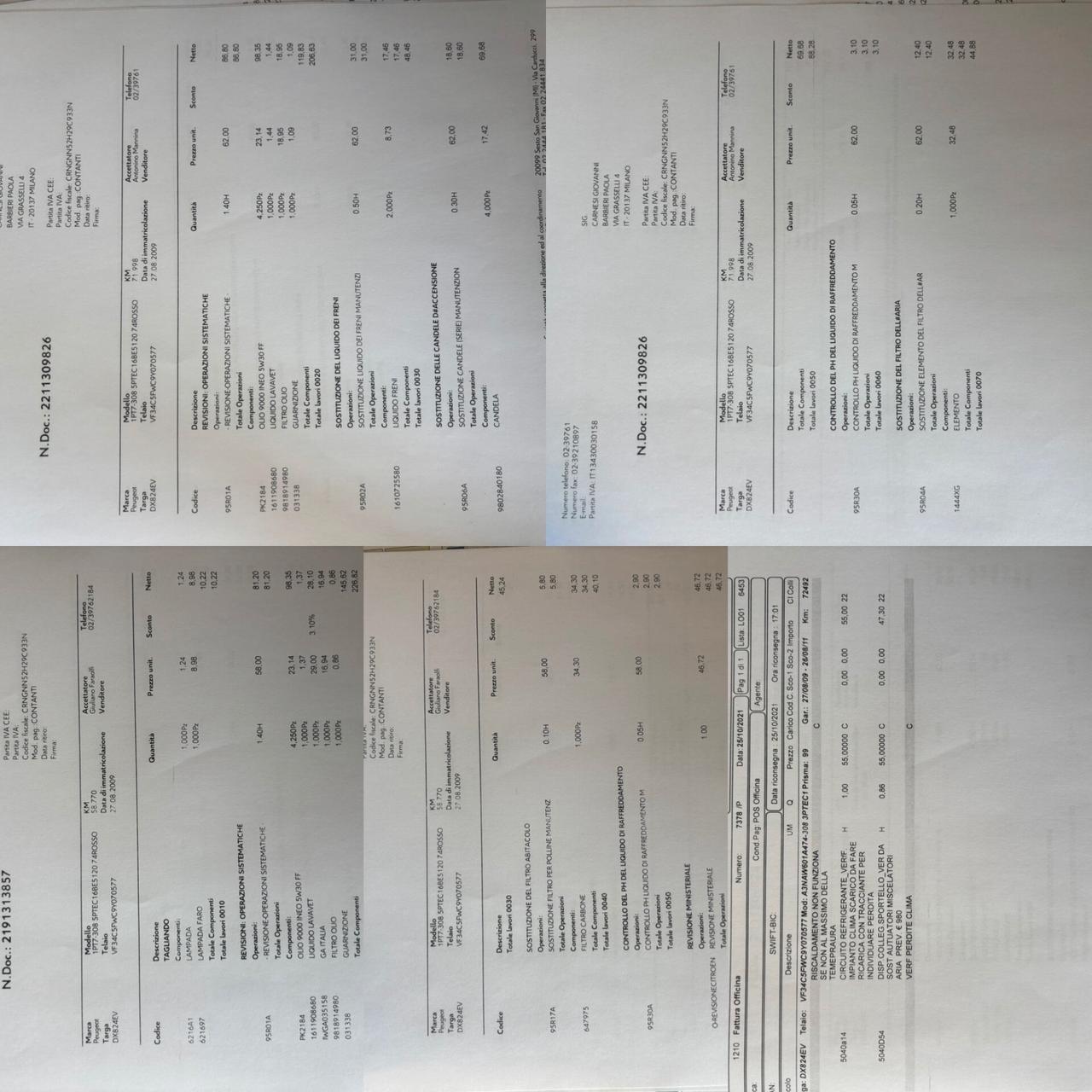 Peugeot 308 5p 1.6 *PER NEOPATENTATI*tagliandi certificati*
