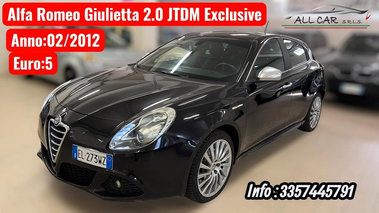 Alfa Romeo Giulietta 2.0 JTDm-2 - 140 CV Exclusive