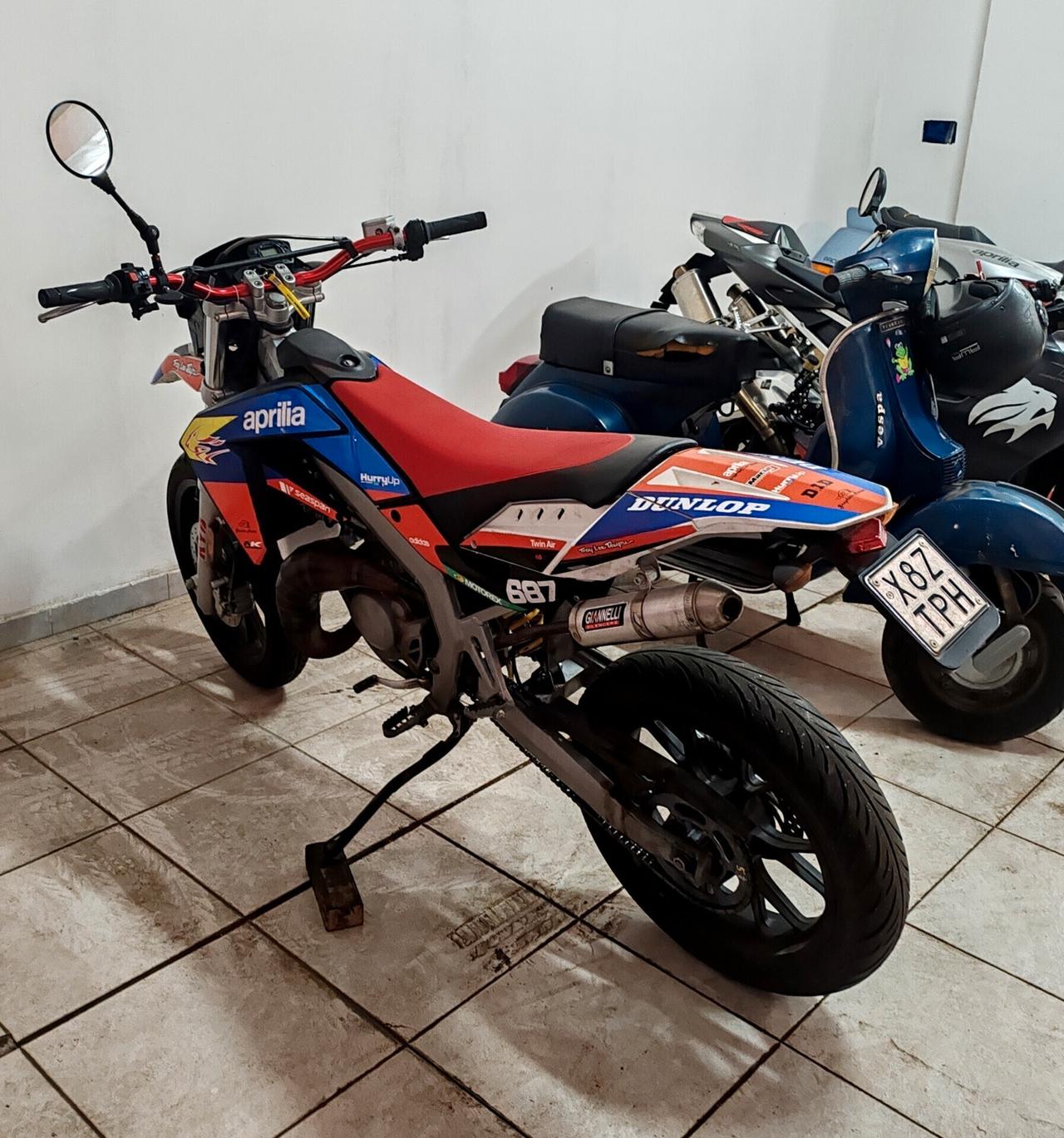 Aprilia Sx50 motard MOTORE NUOVO TPR 86cc