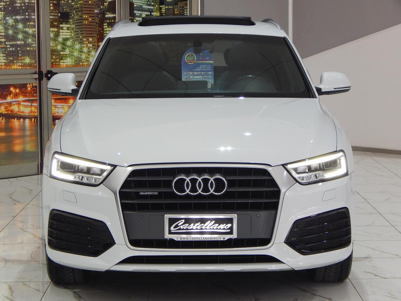 Audi Q3 2.0 TDI S-Line Edition Quattro S-tronic TETTO-NAVI