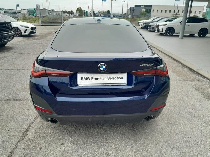 BMW Serie 4 G26 2021 Gran Coupe 420d Gran Coupe mhev 48V Msport auto