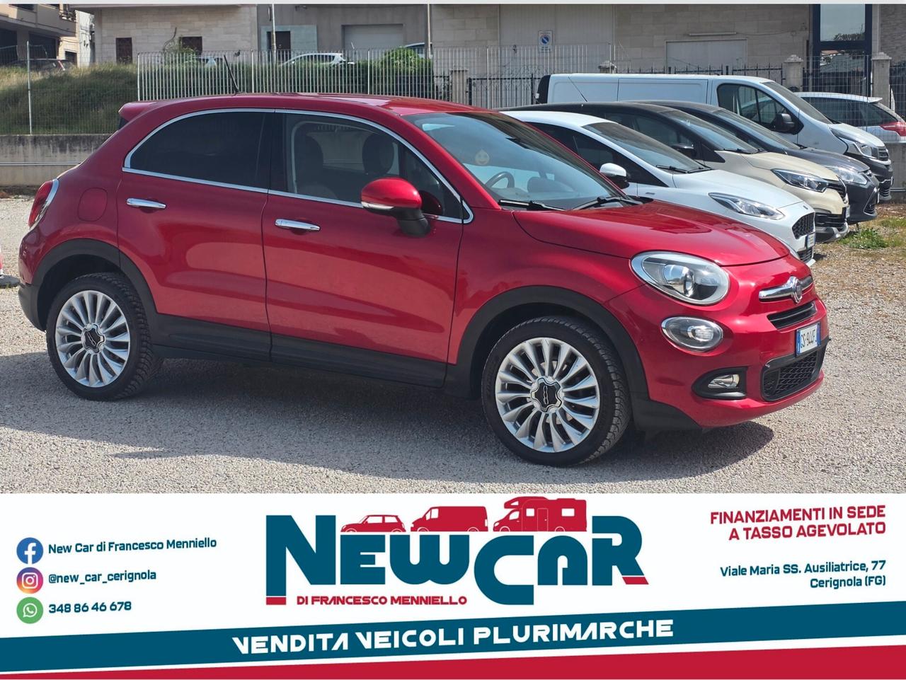 Fiat 500X 1.6 MultiJet 120 CV Lounge