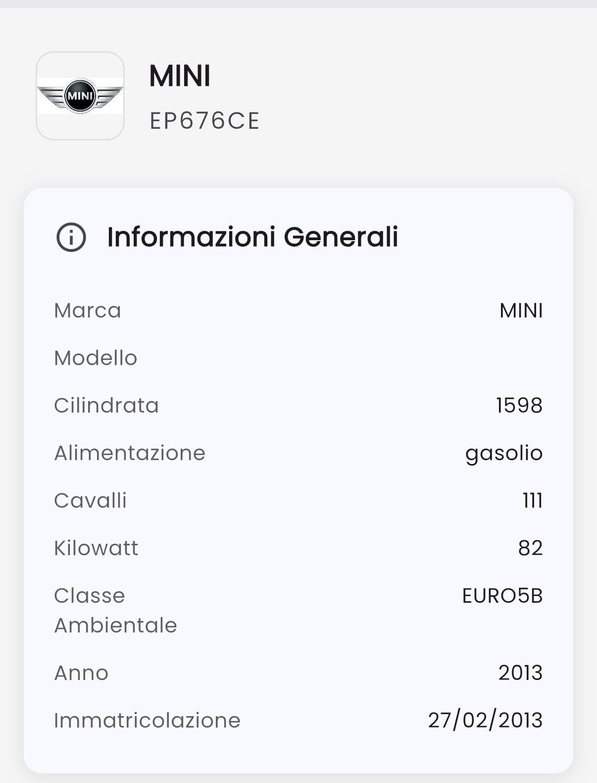 Mini Cooper Countryman 1.6 D ALL4