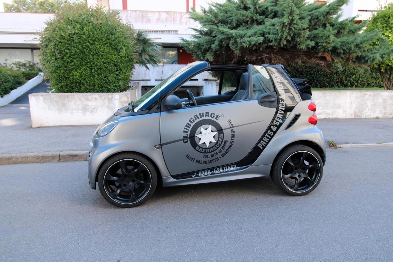 smart forTwo 451 BRABUS 1.0 I TURBO 62 kW cabrio TAILOR MADE