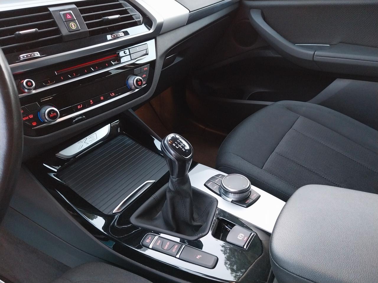 BMW X3 2.0 DIESEL CAMBIO MANUALE 2018