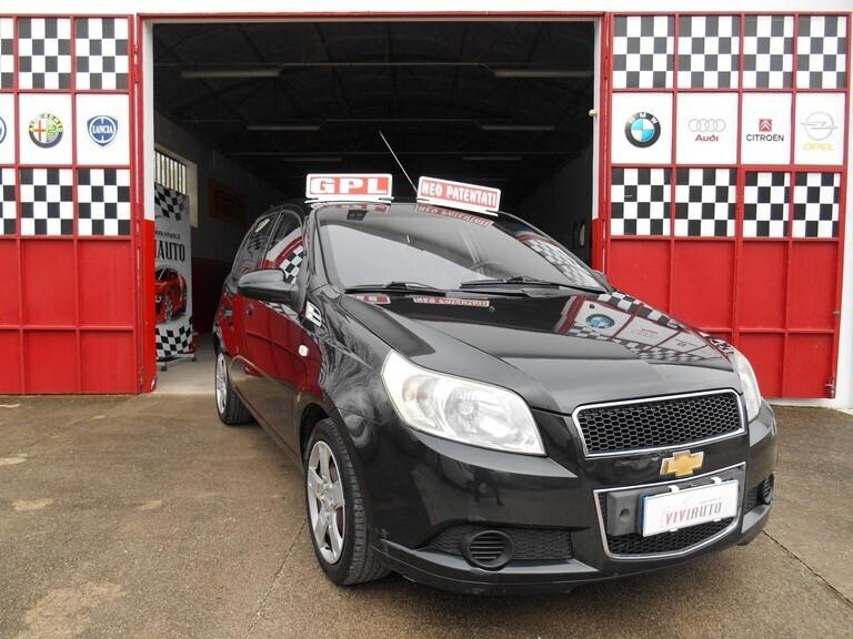 Chevrolet Aveo 1.2 5 porte GPL X NEOPATENTATI