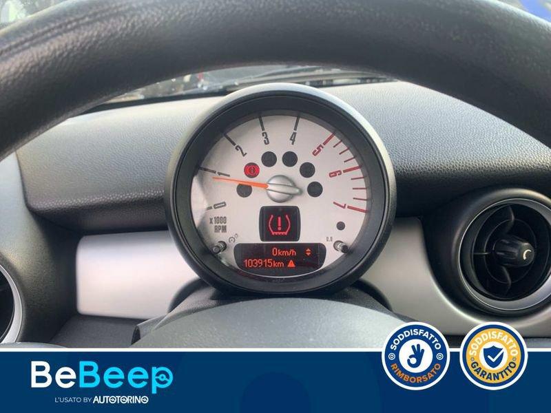 MINI Mini 3 porte 1.6 ONE D S/CLIMA