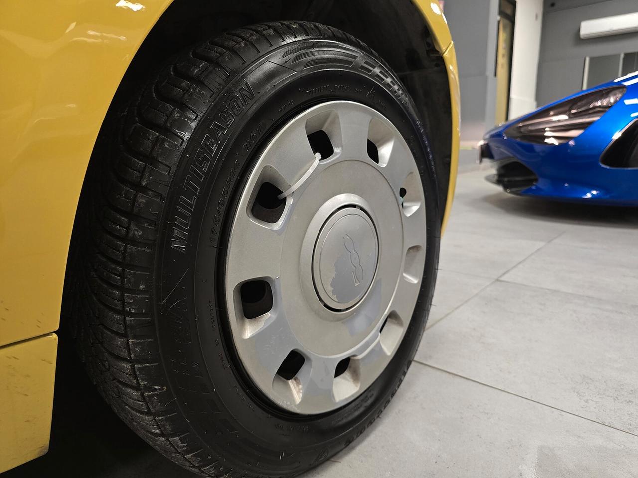 FIAT 500 1.2 POP 69CV GIALLO SOLE! SOLO 79000KM! GAR12MESI!