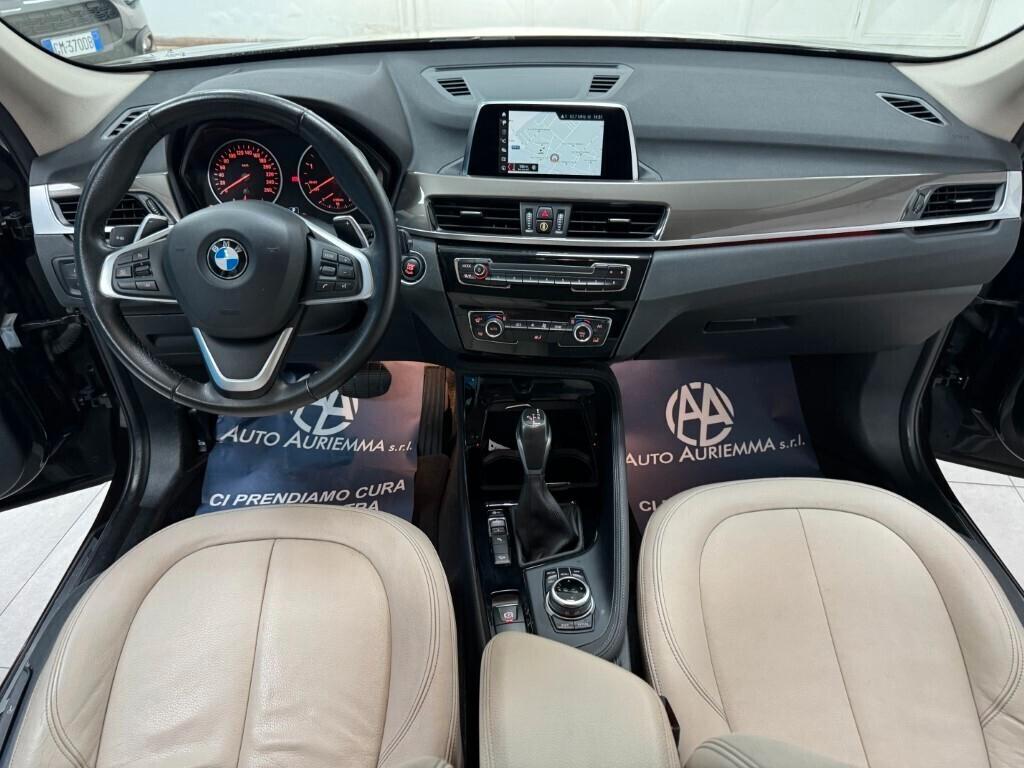 BMW X1 XDRIVE 18 D XLINE AUTOM UNICOPROPRIETARIO