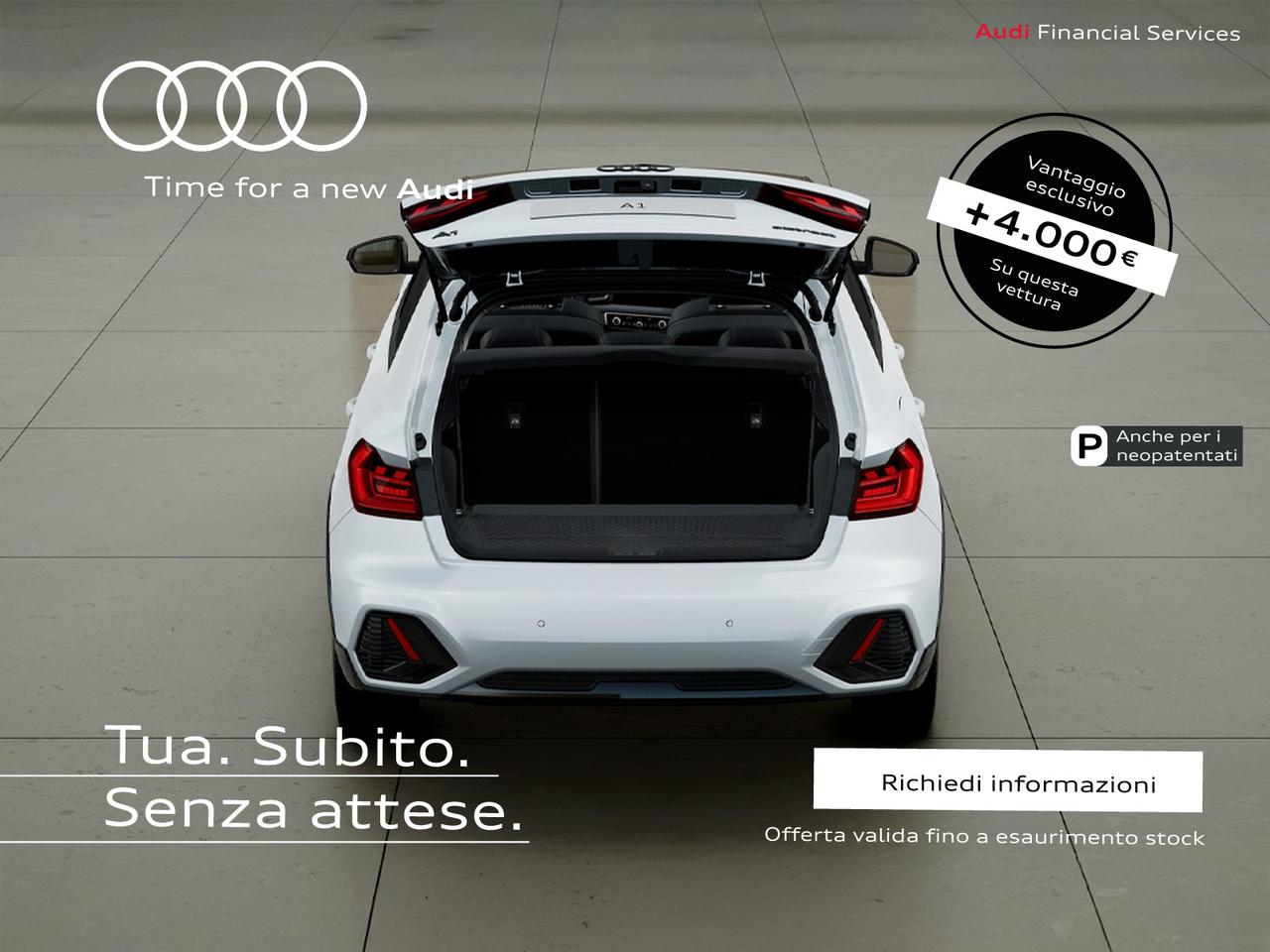 Audi A1 allstreet 30 1.0 tfsi identity contrast 116cv s tronic