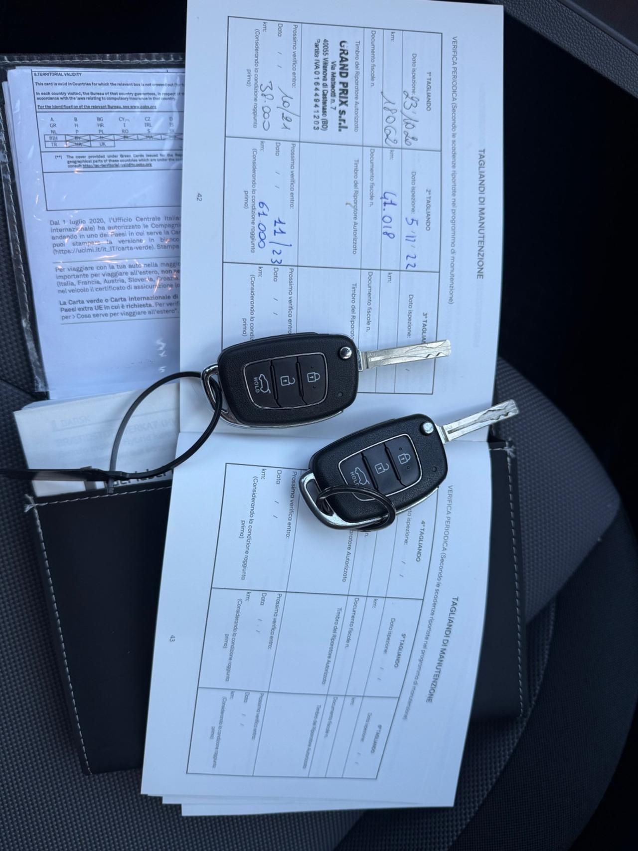 HYUNDAI I20 1.1 DIESEL POCHI KM 2019 EURO 6B