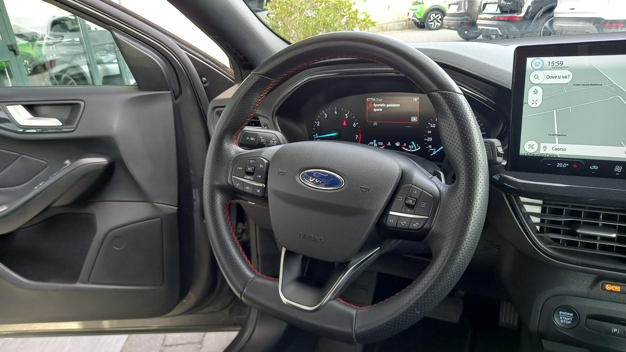 Ford Focus 1.0 EcoBoost Hybrid 125 CV Powershift SW ST-Line