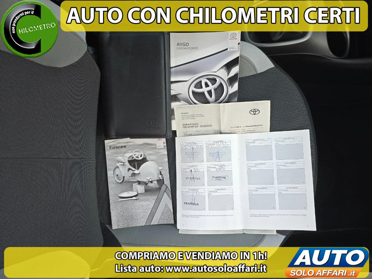 Toyota Aygo 5 Porte 5P 1.0 X-PLAY EURO6B 67.000KM NAVI/CAMERA/RATE/PERMUTE