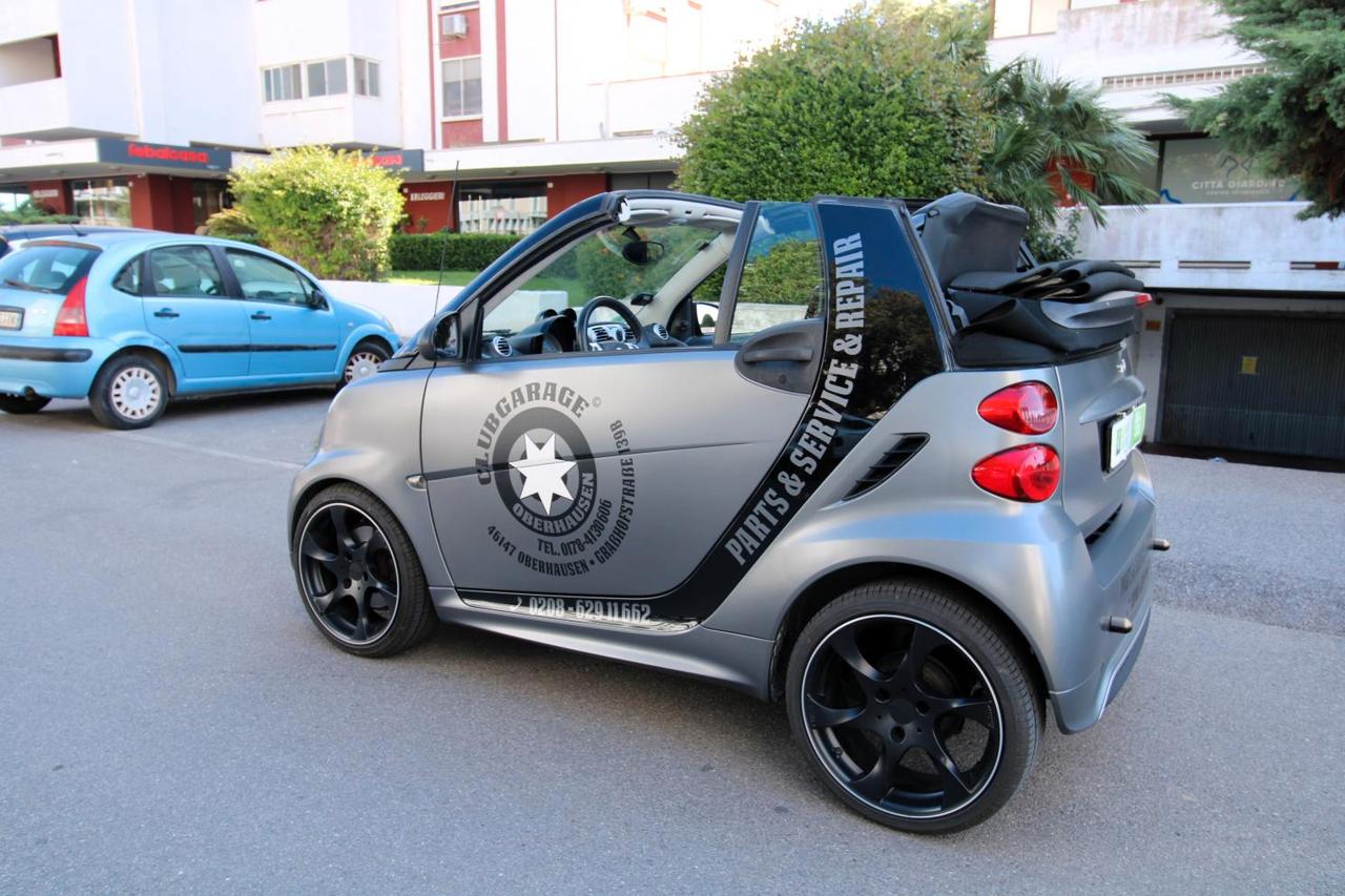 smart forTwo 451 BRABUS 1.0 I TURBO 62 kW cabrio TAILOR MADE