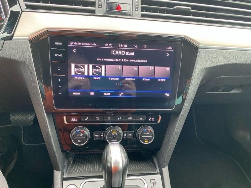 Volkswagen Passat Variant 2.0 TDI 190 CV DSG Executive BMT