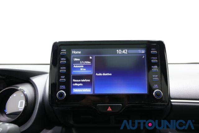 TOYOTA Yaris 1.5 HYBRID 5 PORTE LOUNGE FARI LED TETTO PANORAMA