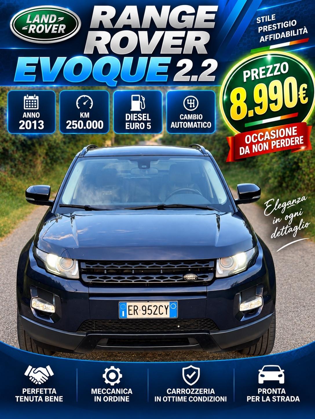 Land Rover Range Evoque 2.2 Sd4 5p. Pure