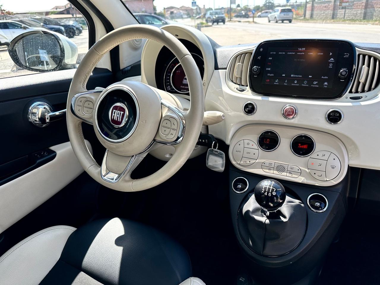 Fiat 500 1.0 hybrid Dolcevita 70cv INTERNI NERI * NO VINCOLI*