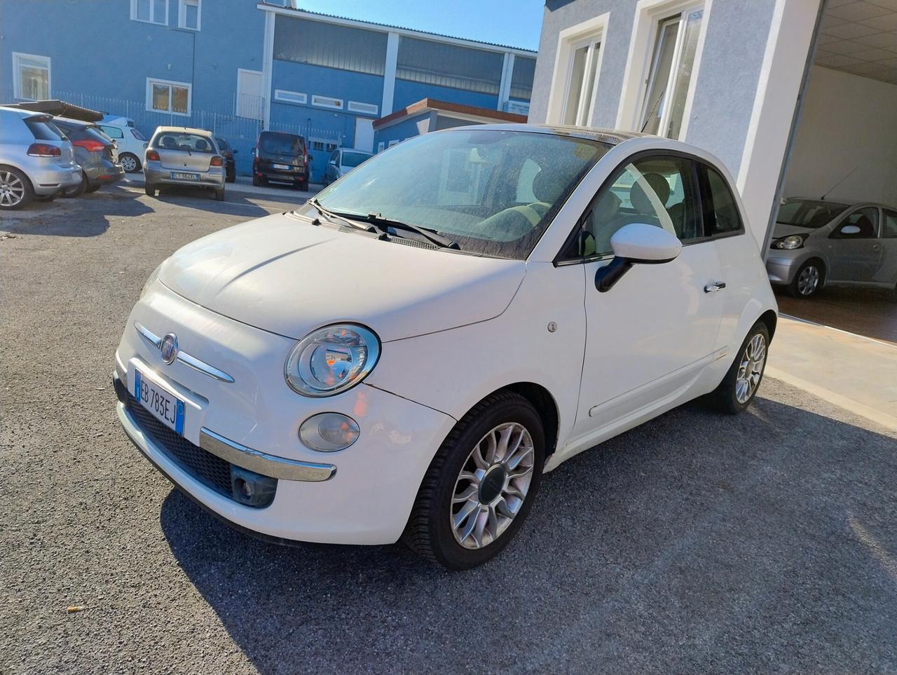 Fiat 500 1.2 Lounge Tetto 2011 euro5 neopatentati