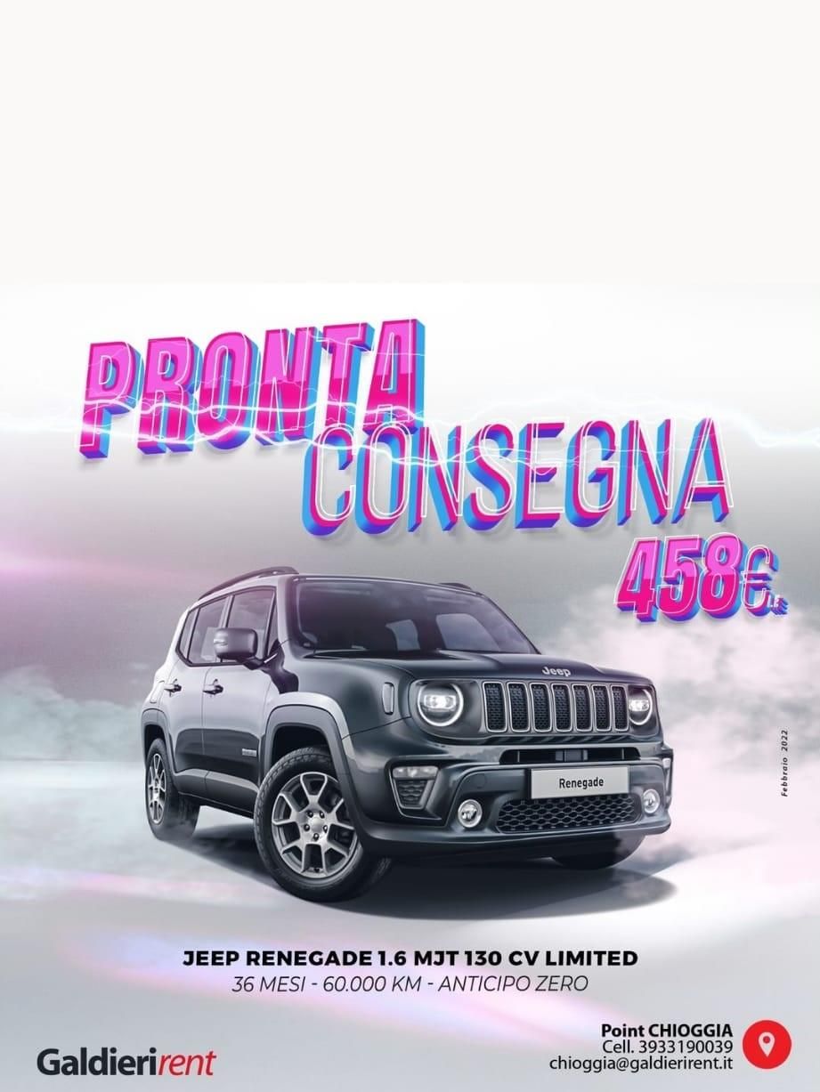 JEEP Renegade Renegade 1.6 Mjt 130CV Limited