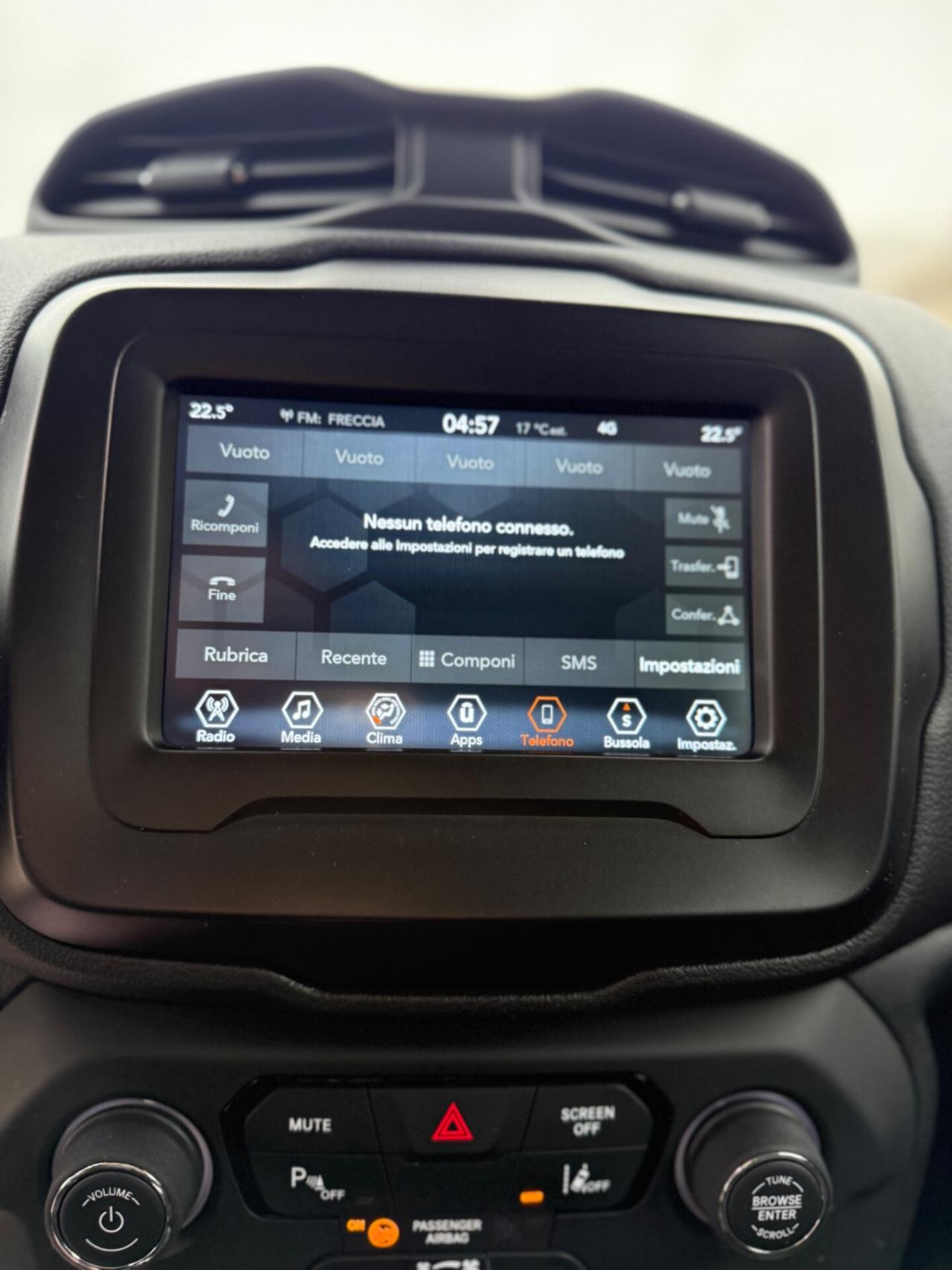 Jeep Renegade 1.6 mjt Limited 130cv FULL LED,NAVI,APP CONNECT,AZIENDALE JEEP ITALIA CON GARANZIA 1 ANNO