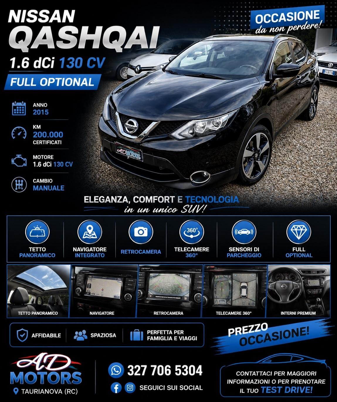 Nissan Qashqai 1.6 dCi 2WD 360