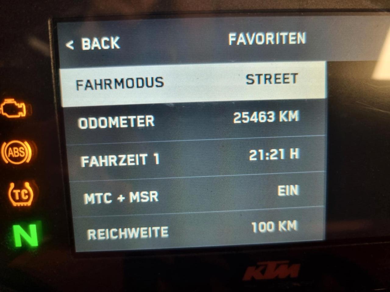 Ktm 890 Duke R- 2022- 25463 KM
