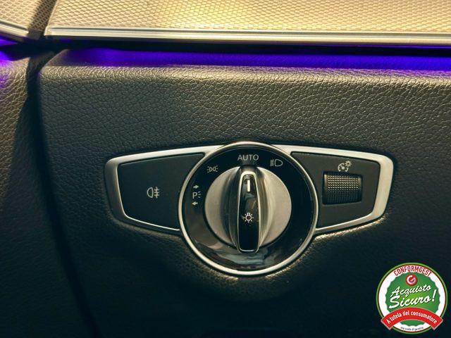 MERCEDES-BENZ E 350 d Auto Sport *LUCI AMBIENTE*UNICO PROPRIETARIO*