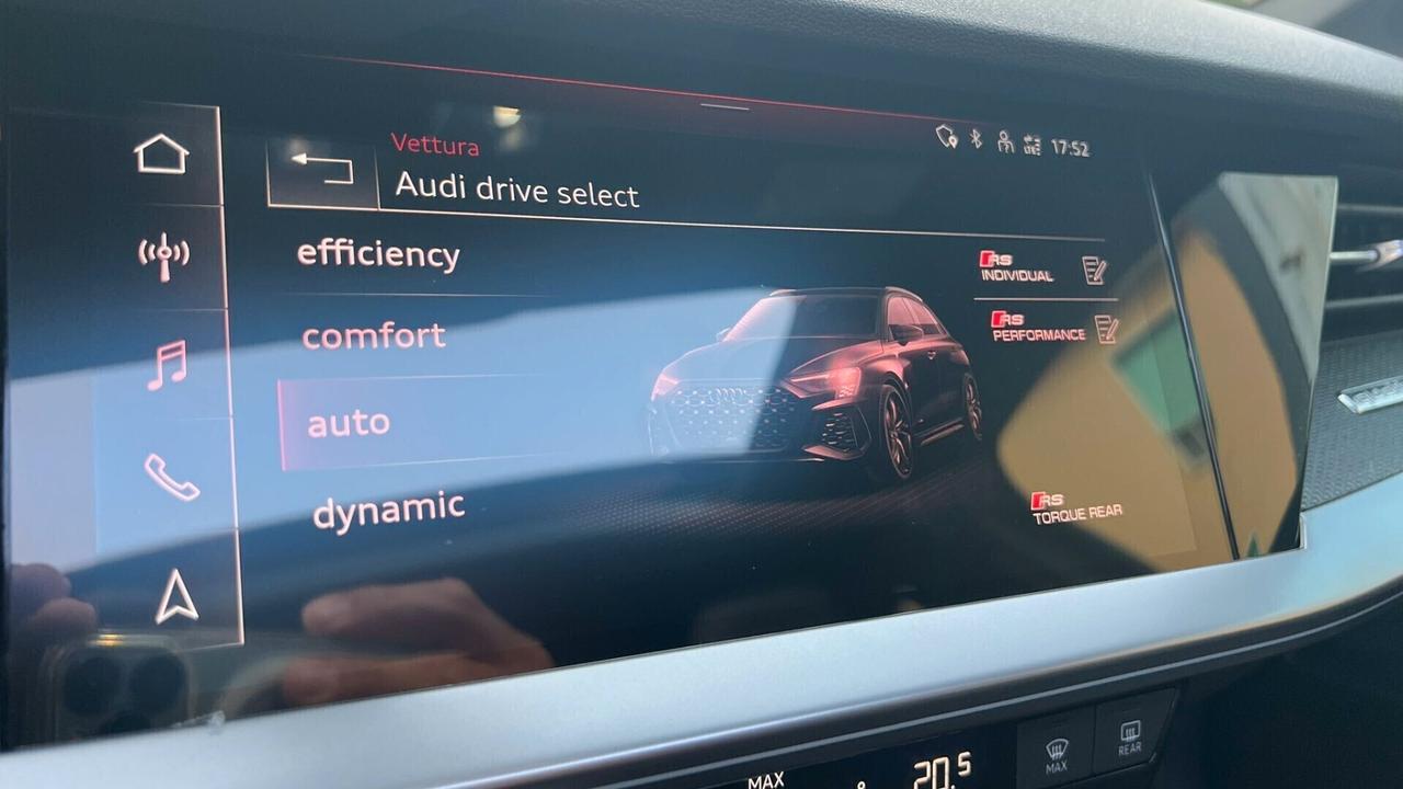 Audi RS3 SPB 2.5 Quattro S-Tronic CARBO-B&O-TETTO APRIBILE