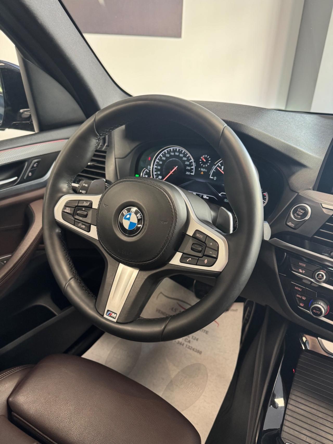 Bmw X3 2.0 230 Cv xDrive25d Msport Tetto IVA esposta