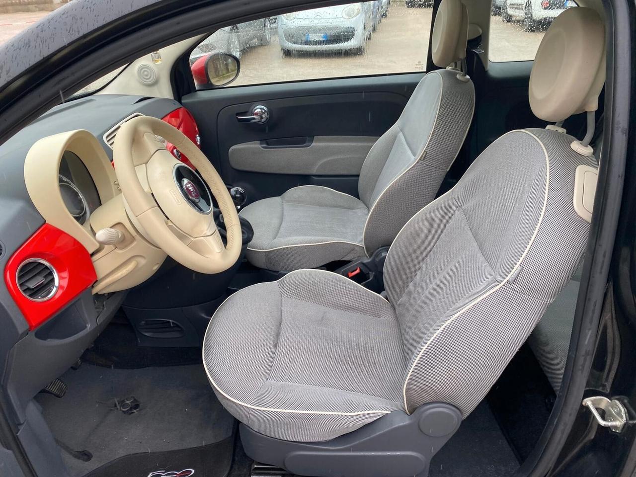 Fiat 500 1.2 benz Lounge 69cv full opt 2009