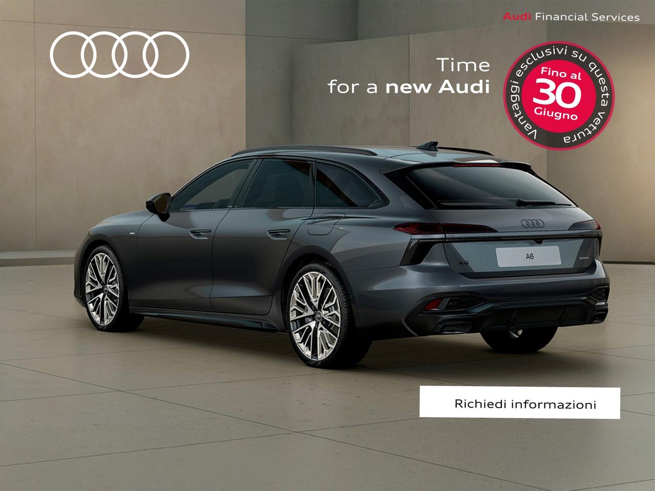 Audi A6 avant 2.0 e-hybrid s line edition quattro 299cv s-tronic