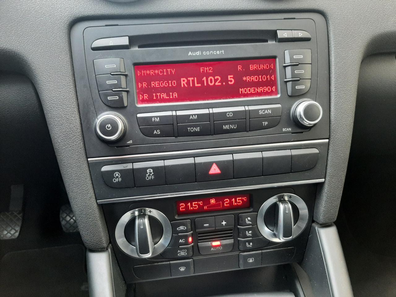 Audi A3 SPB 1.6 TDI 105 CV CR Ambition