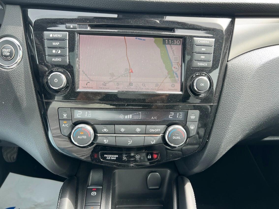 Nissan Qashqai 1.3 dig-t Tekna 160cv TETTO PELLE LED 1 PROPR.