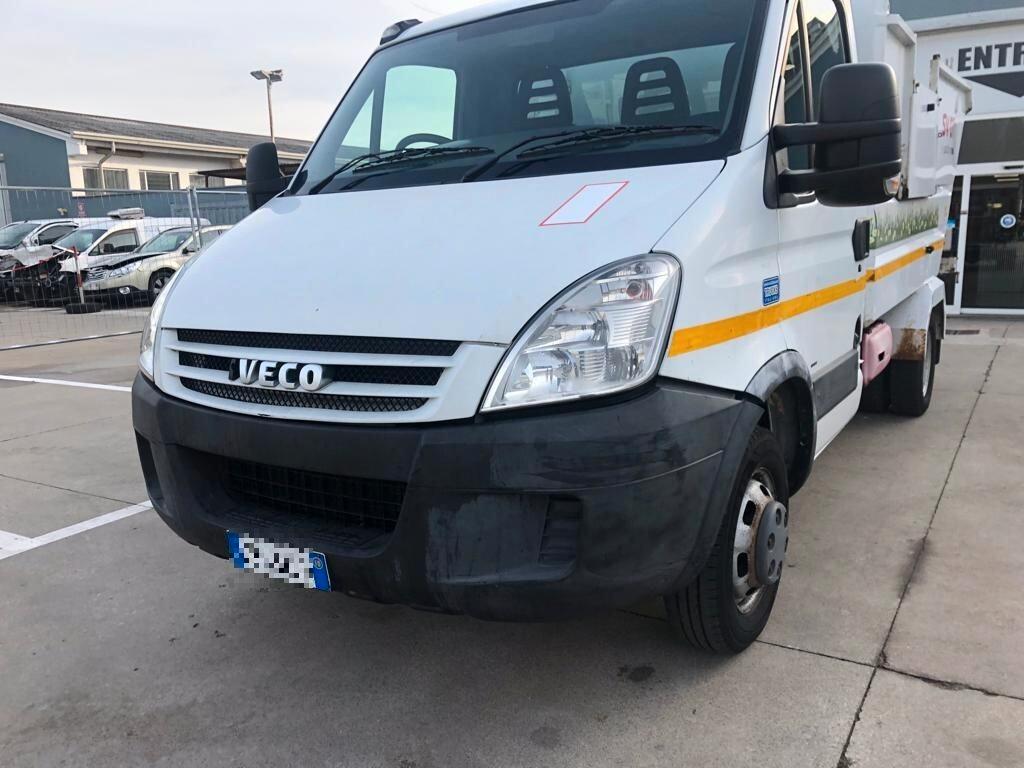 IVECO 50 C15 DAILY GUIDA DX VASCA RIBALTABILE
