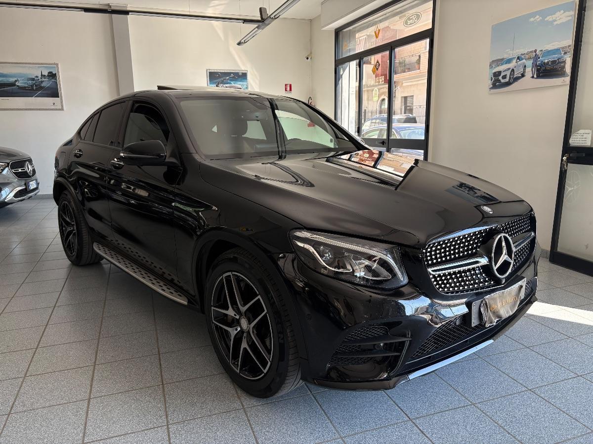 MERCEDES GLC 220 d 4Matic CoupÃ© AMG UNICO PROP/ TETTO/ TELECAMERA 360Â°