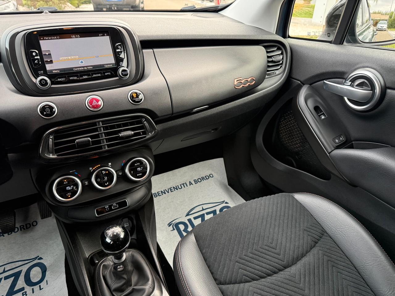 FIAT 500X 1.6MJT 120CV S-DESIGN XENON PELLE NAVI