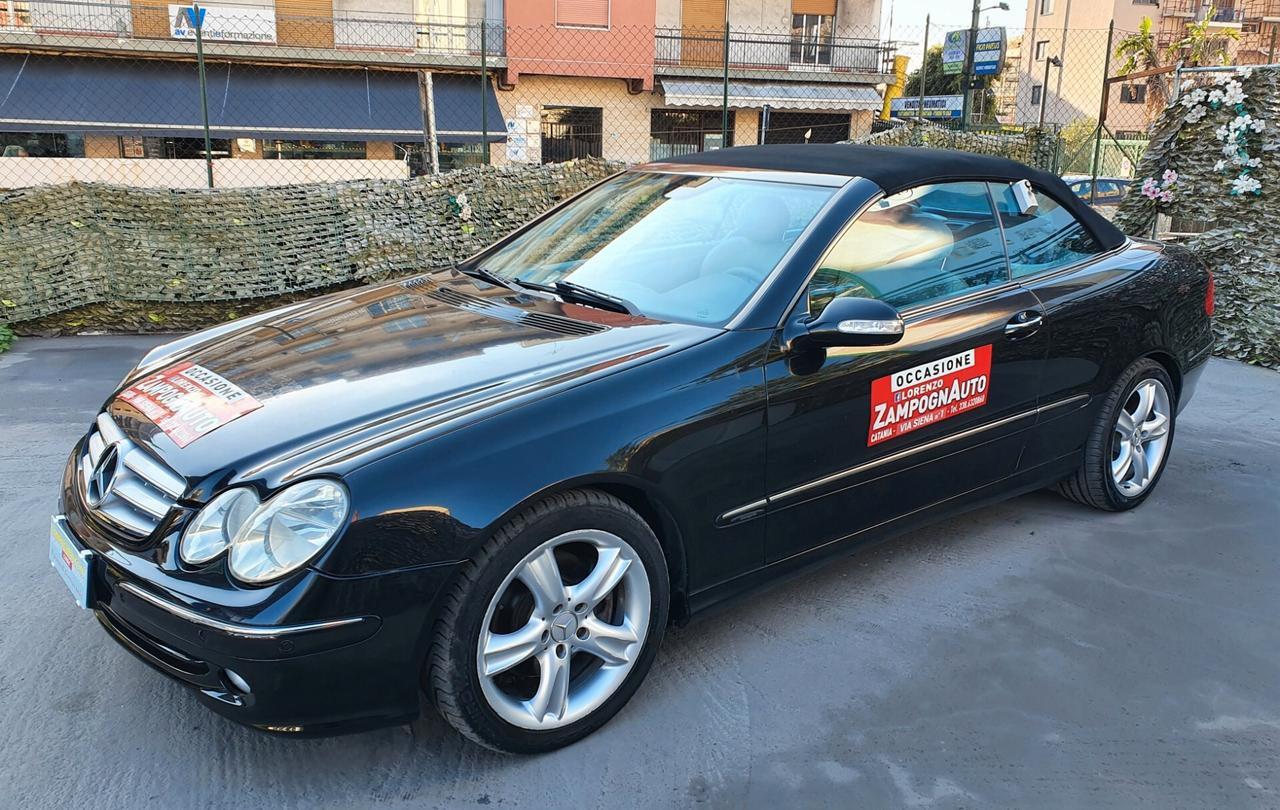 Mercedes-benz CLK 240 cat Cabrio Avantgarde GPL BIFUEL BOLLO 89€ ZAMPOGNAUTO CT