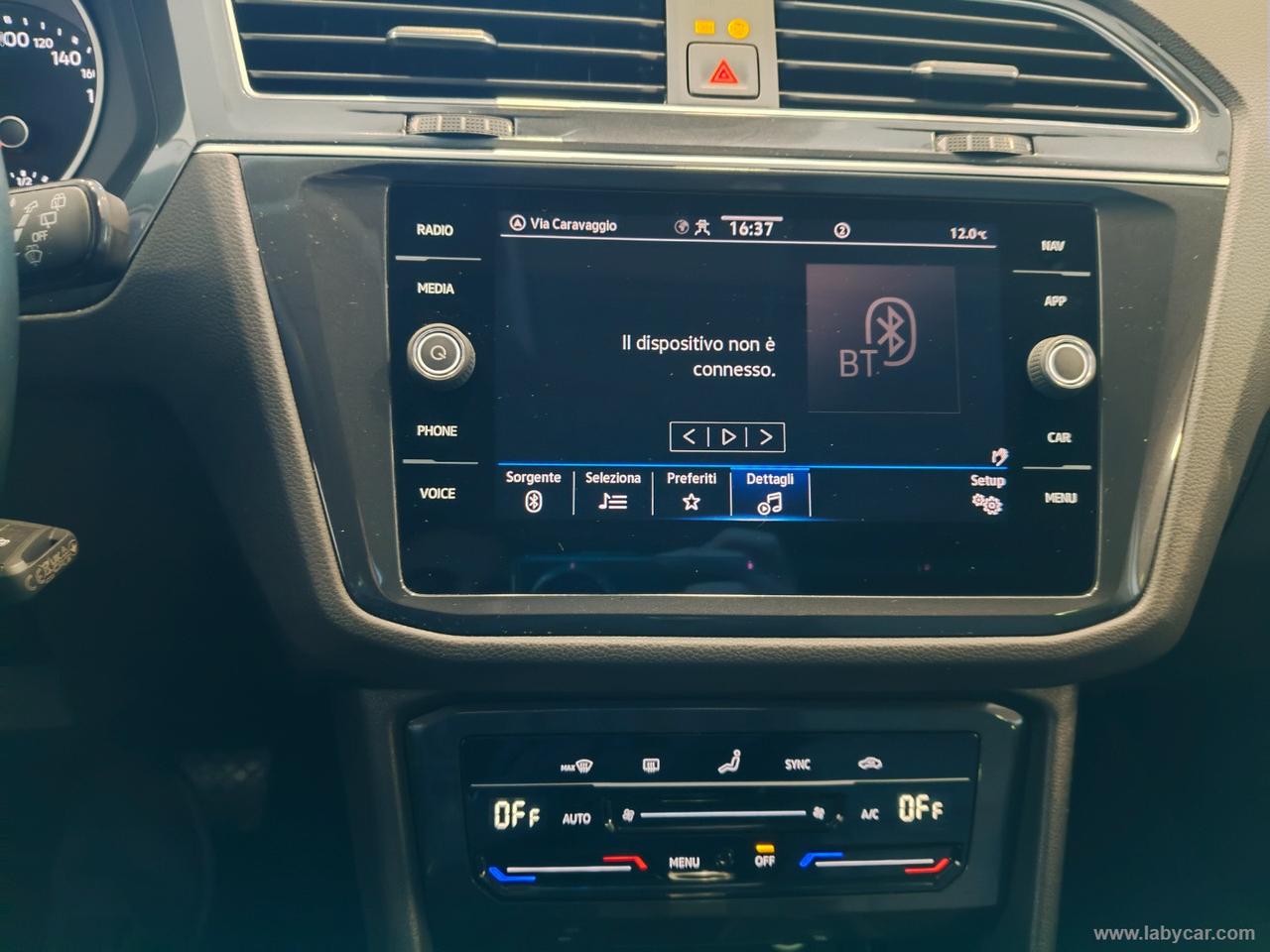 VOLKSWAGEN Tiguan 2.0 TDI 150CV SCR DSG Life