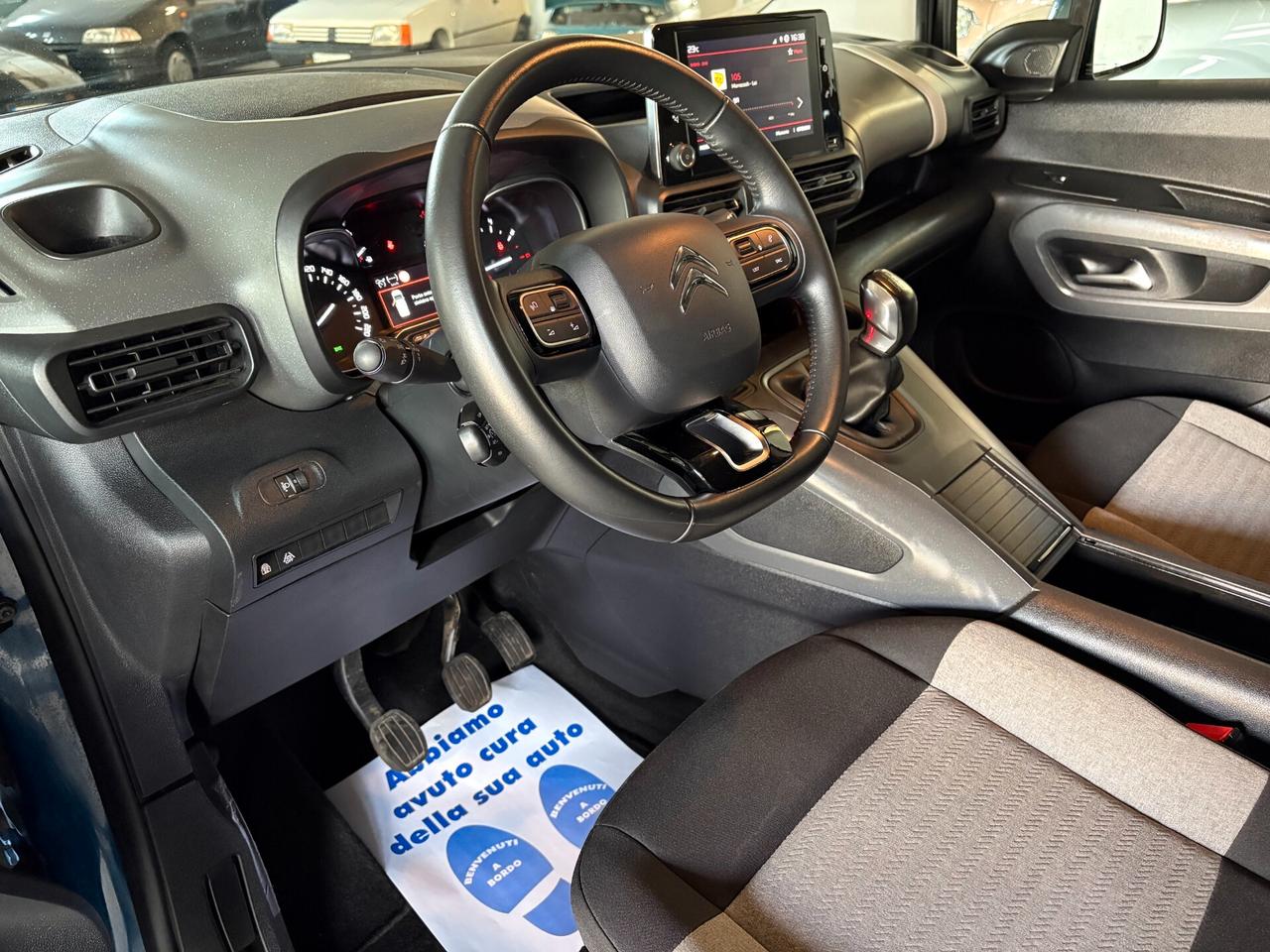 Citroen Berlingo 1.5 bluehdi 100Cv AUTOVETTURA Gancio Traino