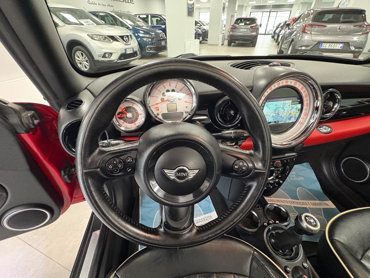 Mini Cooper S Cabrio 1.6 benzina 184cv 2012 km