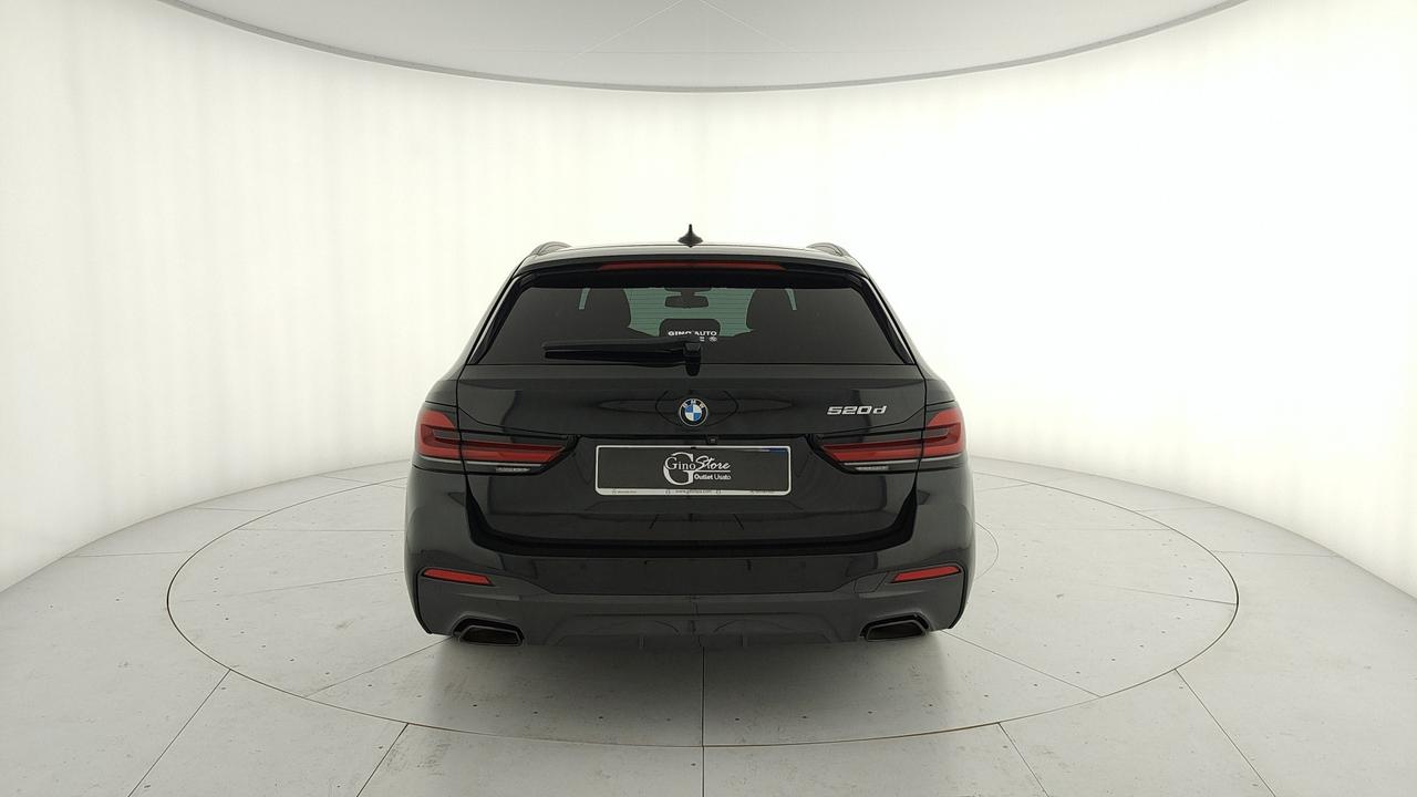 BMW Serie 5 G31 2020 Touring LCI - 520d Touring mhev 48V Msport auto