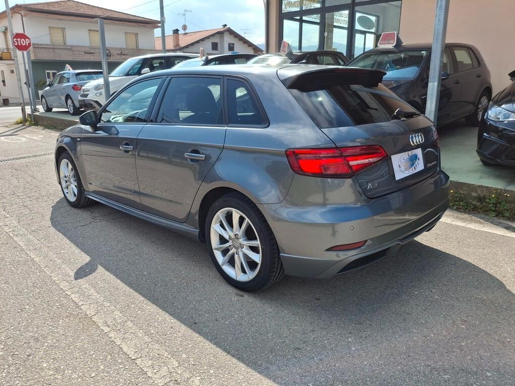 Audi A3 Sportback G-tron S tronic S-line Km 63.000
