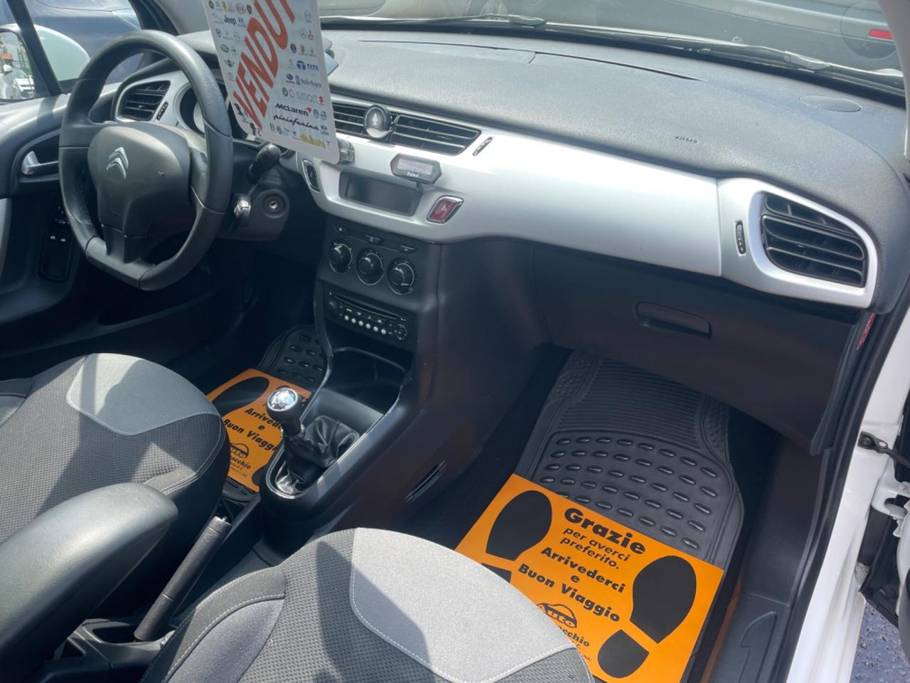 CITROEN C3 1.2 BENZINA 82 (CV) 2013