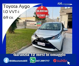 Toyota Aygo 1.0 VVT-i 69 cv. 5 porte X-Cite