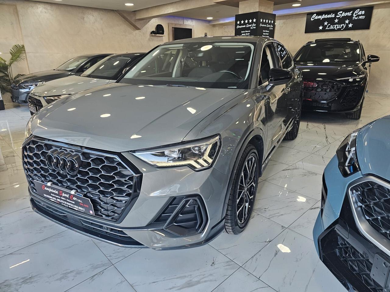 NUOVA AUDI Q3 SPORTBACK 35 TDI 150CV S-TRONIC S-LINE IDENTITY BLACK