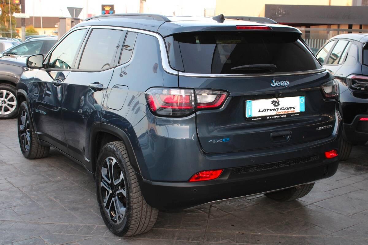Jeep Compass 1.3 turbo t4 phev Limited 4xe Con TELECAMERA