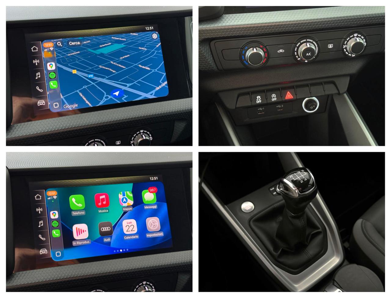 Audi A1 Sportback 25 tfsi Admired SPB PREZZO REALE