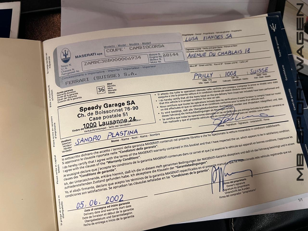 Maserati Coupe Coupé 4.2 V8 32V Cambiocorsa