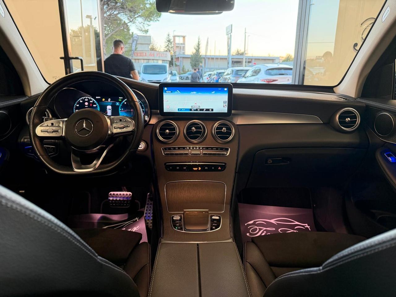MERCEDES GLC 300D PREMIUM PLUS 4MATIC 2.0 245CV PELLE NAVI CAM ANNO 2021